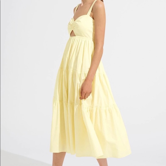 STEELE The Label Clarrie dress in lemon yellow hue. - Picture 3 of 12